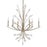 Uttermost Juliette 6 Light Silver Chandelier