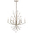 Uttermost Juliette 6 Light Silver Chandelier