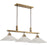 Uttermost Brookdale Industrial 3 Light Linear Chandelier