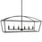 Uttermost Clayton 6 Light Linear Chandelier - 21348