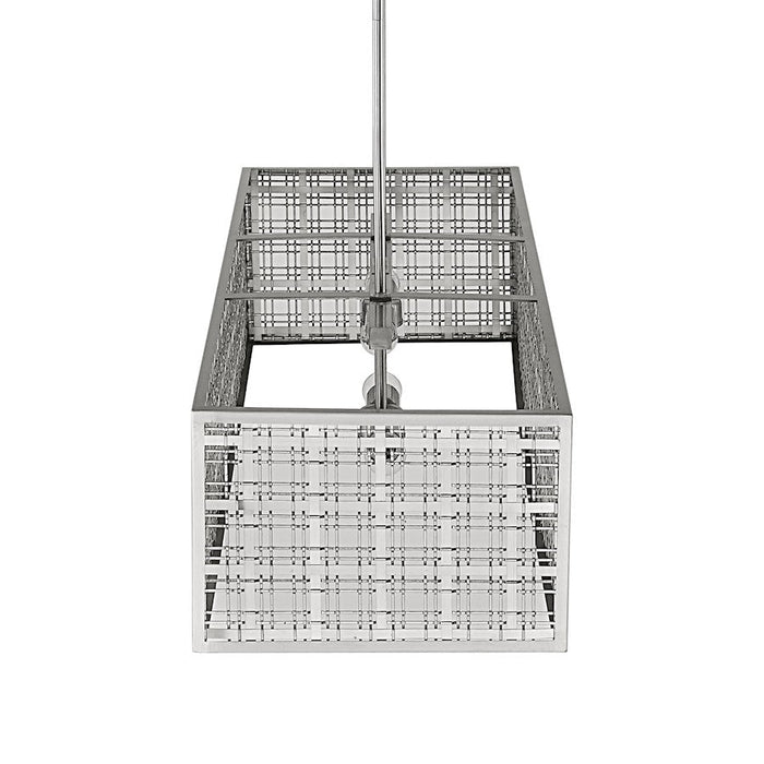 Uttermost Pendleton 4 Light Island Pendant, Nickel