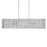 Uttermost Pendleton 4 Light Island Pendant, Nickel