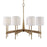 Uttermost Lautoka Rattan 8 Light Chandelier - 21372