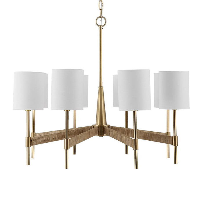 Uttermost Lautoka Rattan 8 Light Chandelier