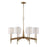 Uttermost Lautoka Rattan 8 Light Chandelier