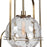 Uttermost Mimas 3 Light Cluster Pendant, Antique Brass