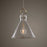 Uttermost Imbuto Funnel Glass 1 Light Pendant