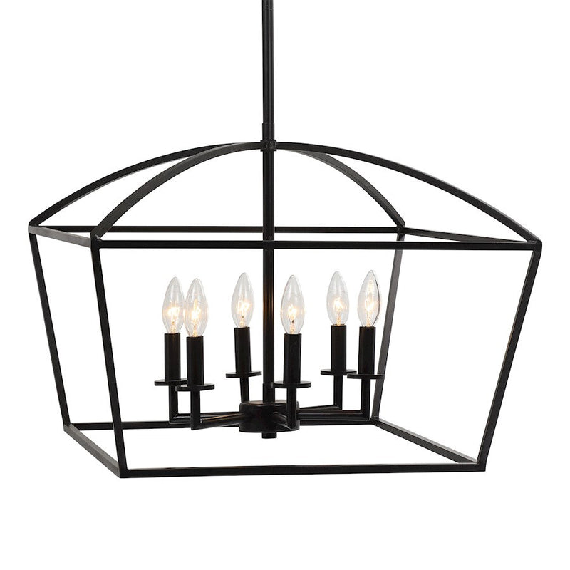 Uttermost Clayton 6 Light Lantern Pendant - 21550