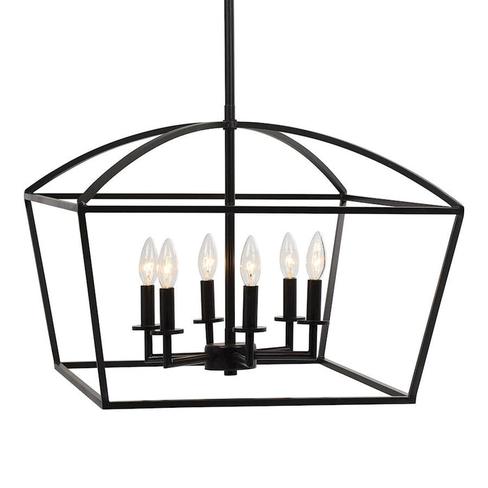 Uttermost Clayton 6 Light Lantern Pendant - 21550