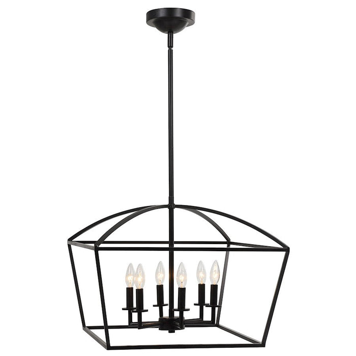 Uttermost Clayton 6 Light Lantern Pendant