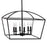 Uttermost Clayton 6 Light Lantern Pendant