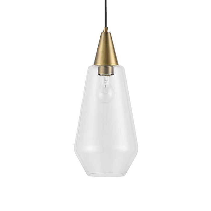 Uttermost Eichler Antique Brass 1 Light Mini Pendant