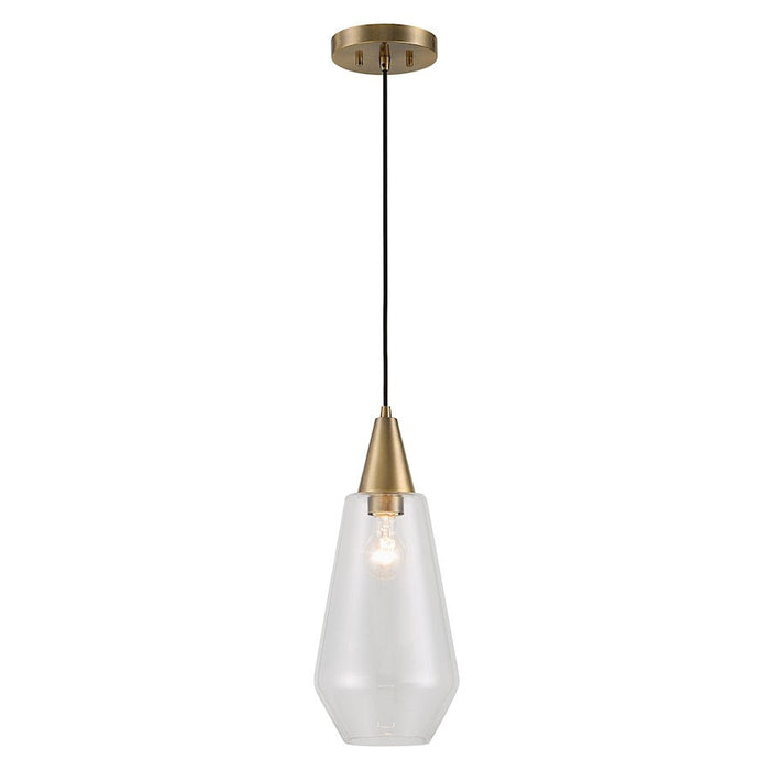 Uttermost Eichler Antique Brass 1 Light Mini Pendant