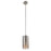 Uttermost Manheim 1 Light Cylinder Mini Pendant, Nickel