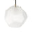 Uttermost Geodesic 1 Light Mini Pendant, Matte Antique Brass