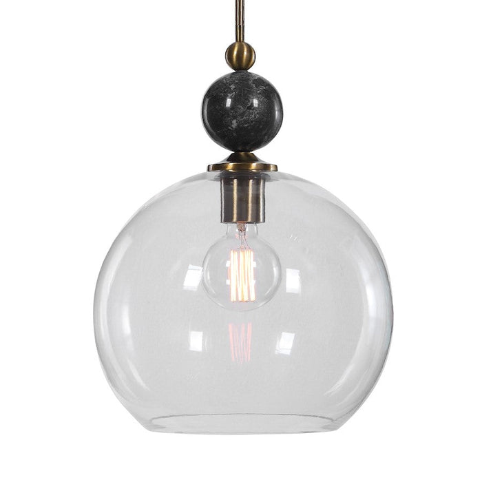 Uttermost Mendota 1 Light Glass Pendant