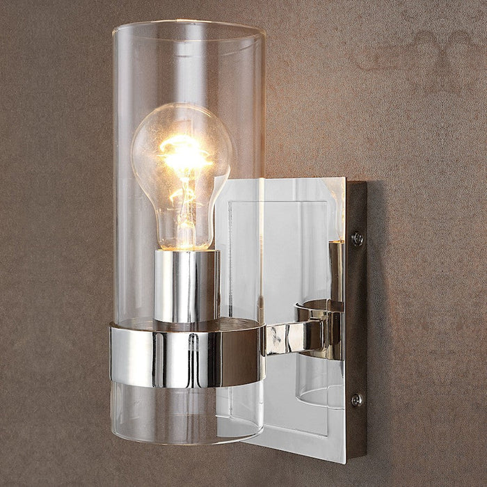 Uttermost Cardiff 1 Light Cylinder Sconce