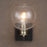 Uttermost Kent Edison 1 Light Sconce, Black/Brass - 22552