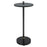 Uttermost Steward Round Drink Table, Black