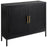 Uttermost Front Range Dark Oak 2 Door Cabinet, Dark Ebony