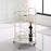 Uttermost Spritz Chrome Bar Cart - 22895