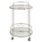 Uttermost Spritz Chrome Bar Cart