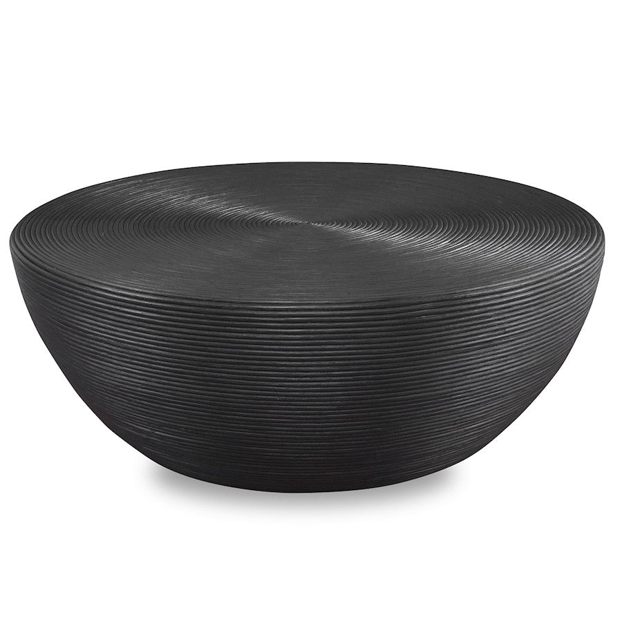 Uttermost Bongo Black Rattan Coffee Table - 22919