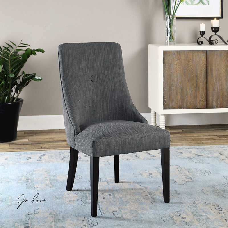 Uttermost Patamon Armless Chairs, Set of 2