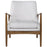 Uttermost Bev White Accent Chair