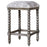 Uttermost Estes Faux Cow Hide Counter Stool, Grey/White Faux - 23569