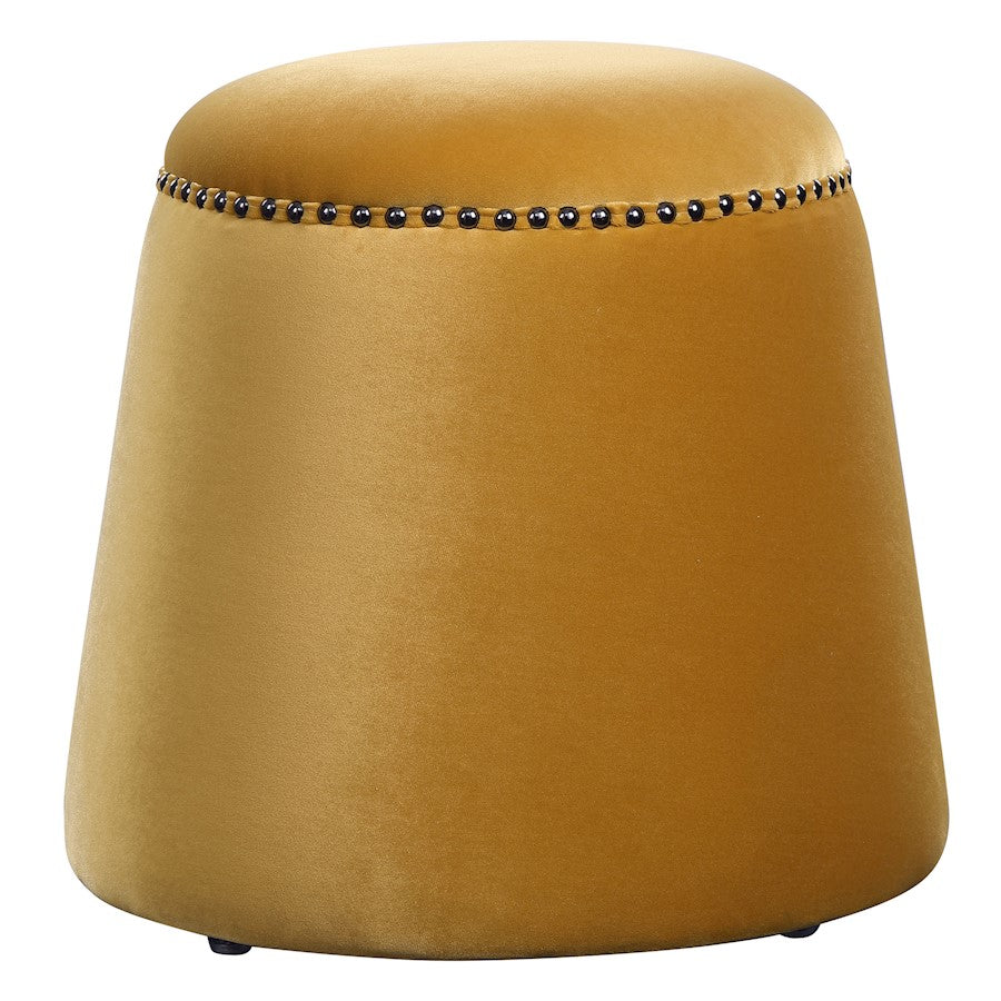 Uttermost Gumdrop Mustard Ottoman - 23573