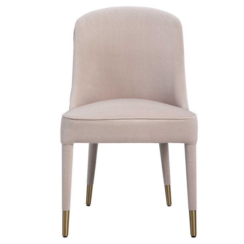Uttermost Brie Armless Chair, Champagne Set of 2 - 23593-2