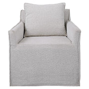 Uttermost Welland Gray Swivel Chair - 23658