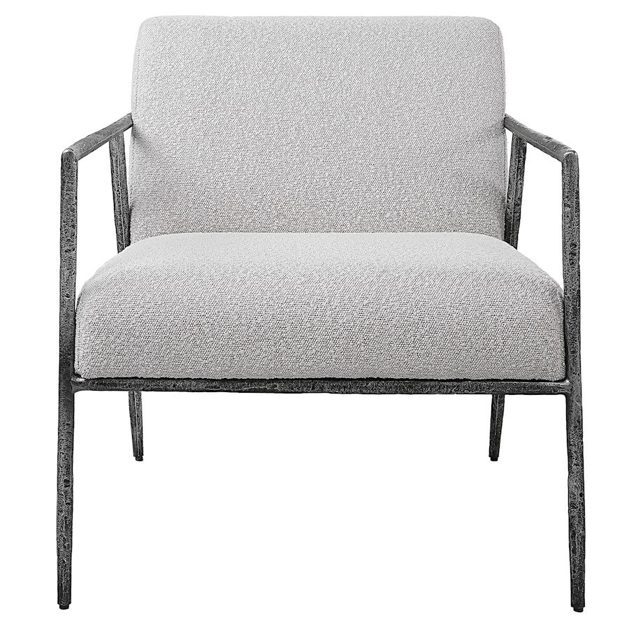 Uttermost Brisbane Light Gray Accent Chair - 23660