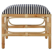 Uttermost Laguna Small Striped Bench, Natural - 23666