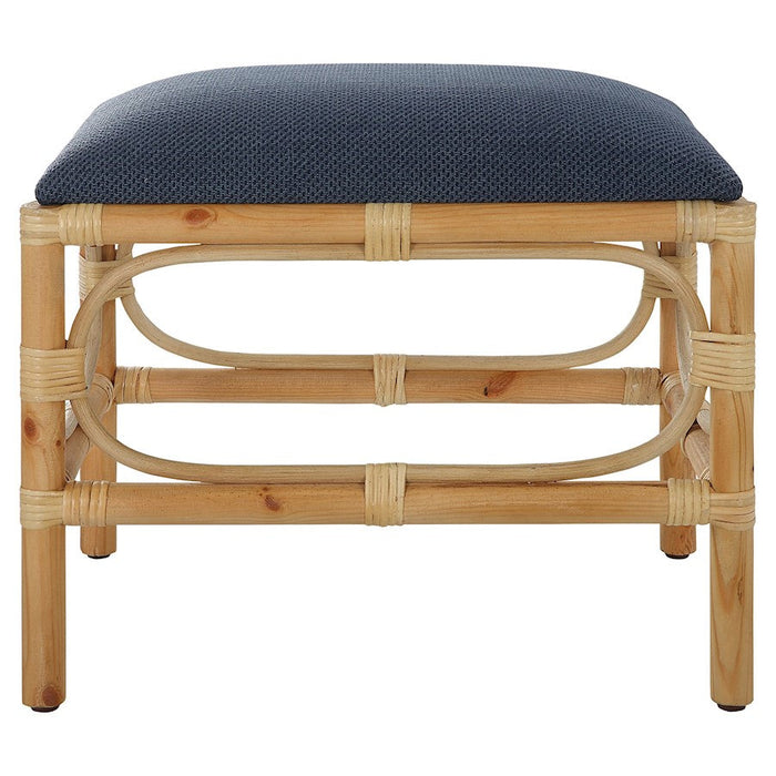 Uttermost Laguna Small Bench, Navy - 23667