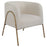 Uttermost Jacobsen Off White Shearling Accent Chair