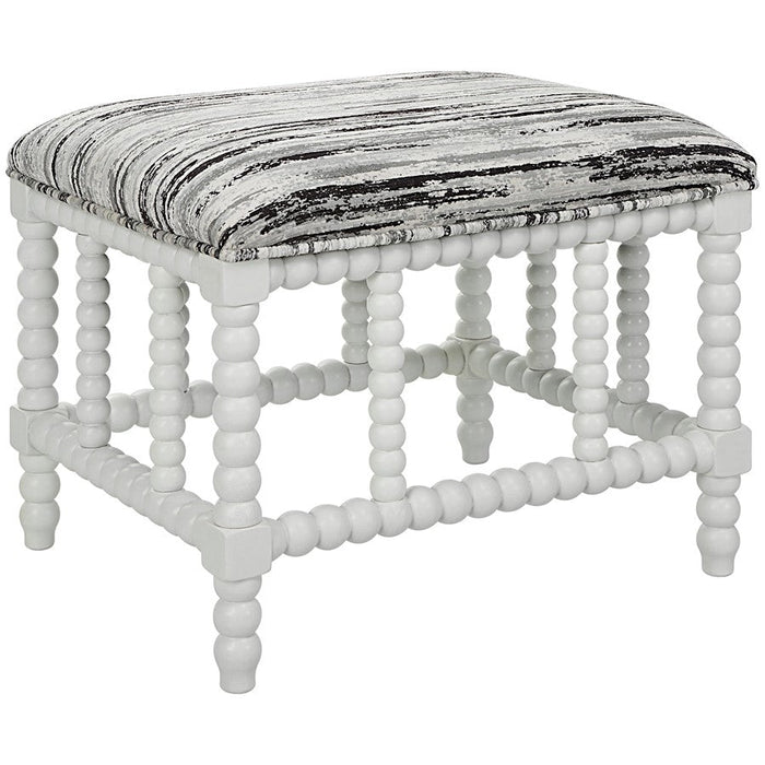 Uttermost Seminoe Upholstered Small Bench, White