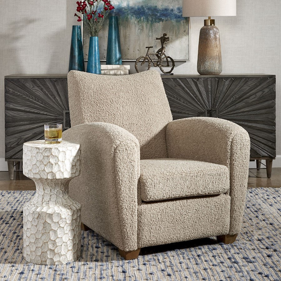 Uttermost Teddy Latte Accent Chair - 23694