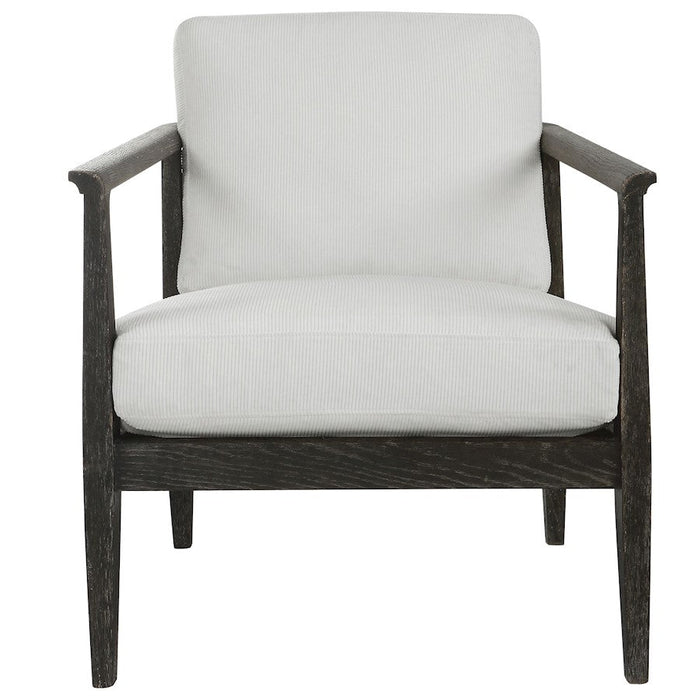 Uttermost Brunei White Accent Chair - 23696