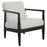 Uttermost Brunei White Accent Chair