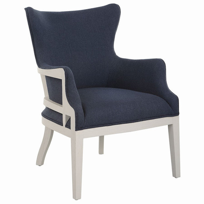 Uttermost Gordonston Blue Fabric Accent Chair