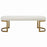 Uttermost Infinity Bench, Antique Gold Leaf - 23757