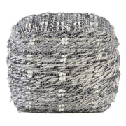 Uttermost Narol Gray Pouf - 23974
