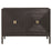 Uttermost Aiken Dark Walnut 2 Door Cabinet