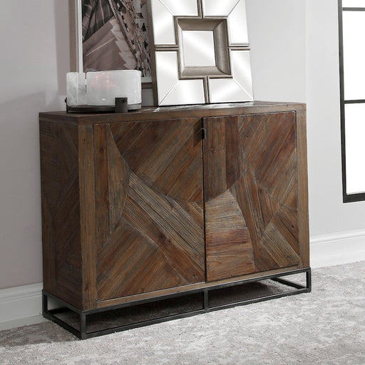 Uttermost Evros Reclaimed Wood 2 Door Cabinet