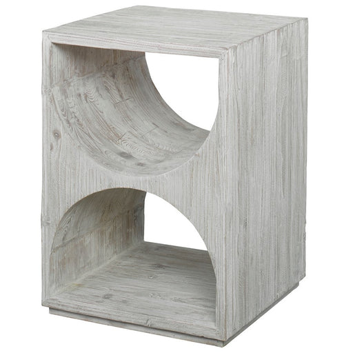 Uttermost Hans White Side Table - 24969