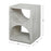 Uttermost Hans White Side Table