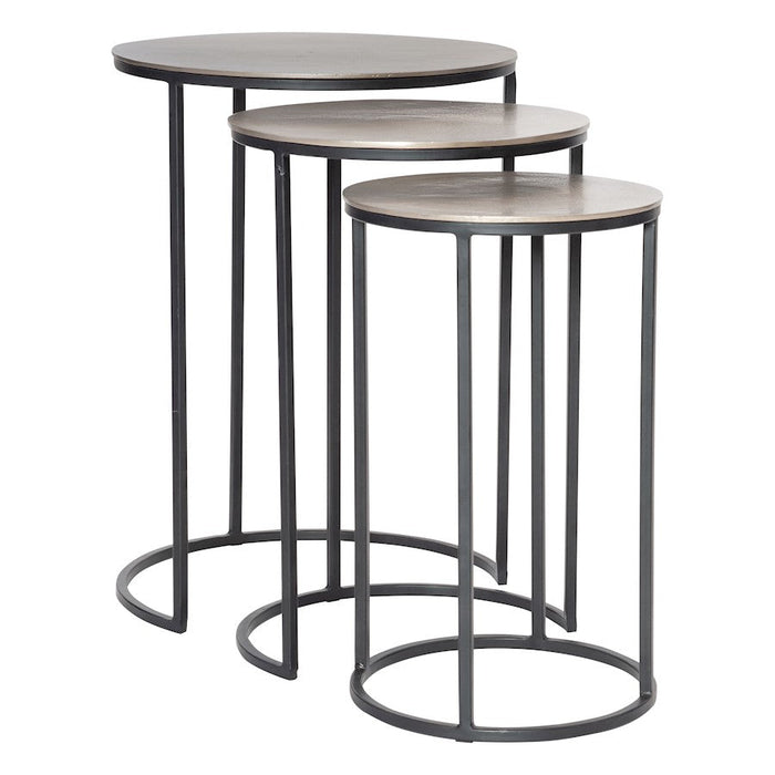 Uttermost Erik Metal Nesting Tables, Set of 3