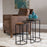 Uttermost Erik Metal Nesting Tables, Set of 3